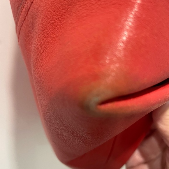 Coach Legacy Rory 
•north south satchel 
•shoulder bag large
•Leather Red - Picture 11 of 11